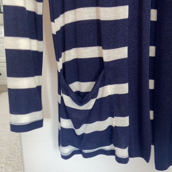 Modlusive Cardigan - Perfect Condition - Navy & White Stripe - Size Small - Picture 5 of 5